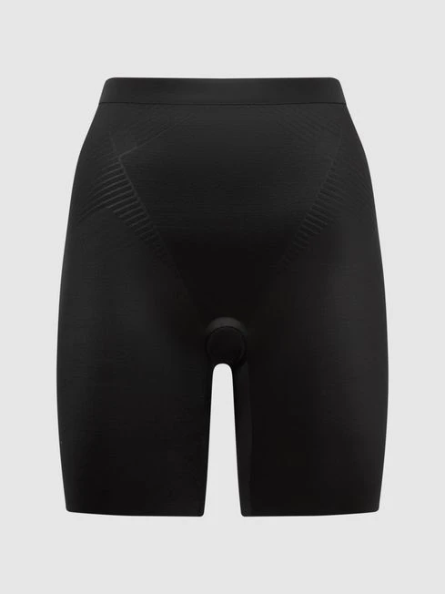 Reiss Black Spanx Shapewear Mid-Thigh Shorts 2 Reiss Black Spanx Shapewear Mid-Thigh Shorts – Image 2