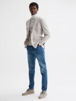 Stone Clarks Originals Suede Desert Boots -Reiss 365 348s6