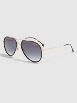 Reiss Tortoise Carrera Eyewear Aviator Sunglasses -Reiss 432 073s6