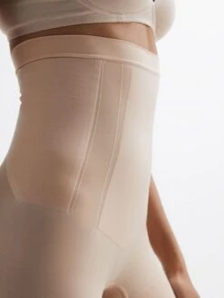 Reiss Nude Spanx Shapewear High Rise Mid-Thigh Shorts -Reiss 509 088s4