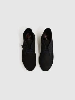 Reiss Black Clarks Originals Suede Desert Boots -Reiss 574 699s5