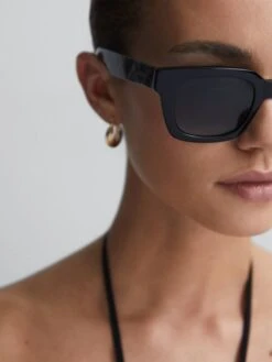 Missoni Eyewear Rectangular Zigzag Sunglasses -Reiss 649 227s3