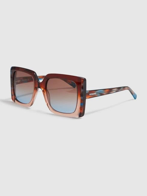 Missoni Eyewear Oversized Square Sunglasses 4 Missoni Eyewear Oversized Square Sunglasses – Image 4