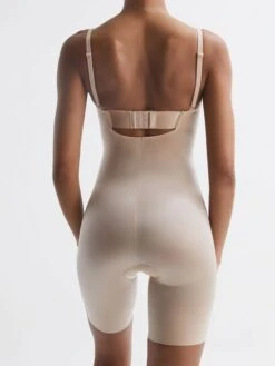 Reiss Champagne Spanx Shapewear Strapless Mid-Thigh Bodysuit With Cups 8 Reiss Champagne Spanx Shapewear Strapless Mid-Thigh Bodysuit With Cups -Reiss 726 184s4