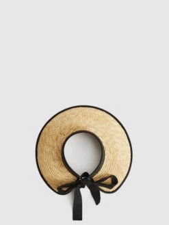 Reiss Neutral Kylie Oversized Visor -Reiss A29062s5