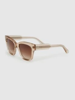 Reiss Ecru Seven Chimi Large Frame Acetate Sunglasses -Reiss D20 428s3
