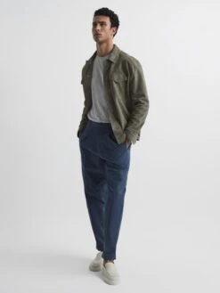 Reiss Grey Marl Bless Crew Neck T-Shirt -Reiss D29 780s7