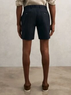 Reiss Navy Wicket S Short Length Casual Chino Shorts -Reiss D29799s5