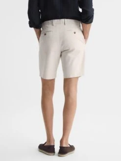 Reiss Chalk Wicket Modern Fit Chino Shorts -Reiss D40 028s5