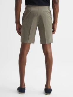Reiss Khaki Shore Side Adjuster Shorts -Reiss D46 378s5