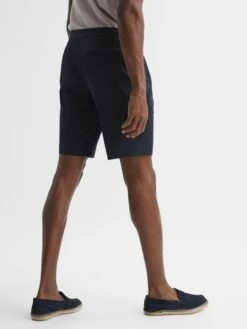 Reiss Navy Shore Side Adjuster Shorts -Reiss D46 379s5