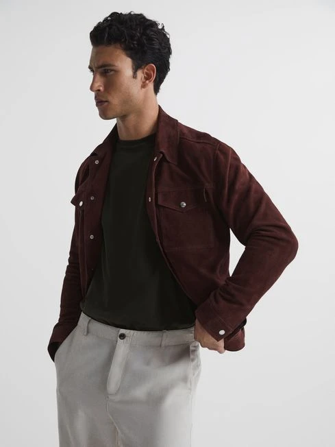 Reiss Oxidised Green Bless Crew Neck T-Shirt 6 Reiss Oxidised Green Bless Crew Neck T-Shirt – Image 6