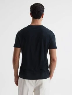 Reiss Navy Bless Crew Neck T-Shirt -Reiss D50 926s5
