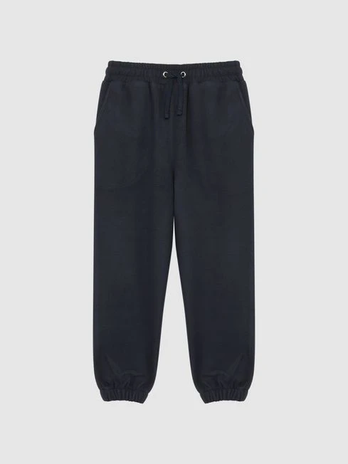 Reiss Navy Bear Senior Micro Fleece Joggers 2 Reiss Navy Bear Senior Micro Fleece Joggers – Image 2