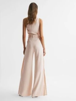 Reiss Nude Eliza Off-The-Shoulder Jumpsuit -Reiss D56 076s5