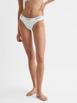 Reiss White Calvin Klein Underwear Thong