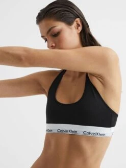 Reiss Black Calvin Klein Underwear Bralette -Reiss D56 841s6