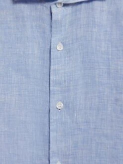 Reiss Soft Blue Ruban Junior Linen Regular Fit Shirt -Reiss D56 880s7