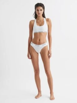 Reiss White Calvin Klein Underwear Thong -Reiss D56826s3
