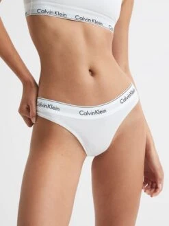 Reiss White Calvin Klein Underwear Thong -Reiss D56826s4