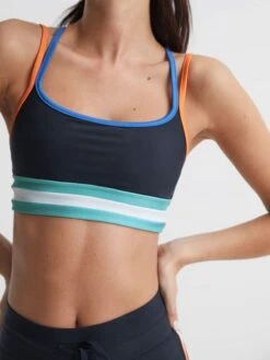 The Upside Colour Block Sports Bra -Reiss D57 951s4