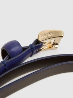 Reiss Purple Molly Mini Leather Waist Belt -Reiss D57 977s4