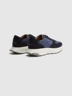 Reiss Blue/Navy Trinity Tech Unseen Trinity Tech Trainers -Reiss D57 978s5
