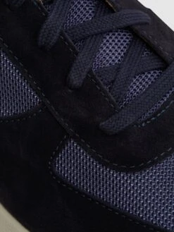 Reiss Blue/Navy Trinity Tech Unseen Trinity Tech Trainers -Reiss D57 978s7