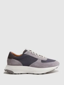 Reiss Grey Multi Trinity Tech Unseen Trinity Tech Trainers