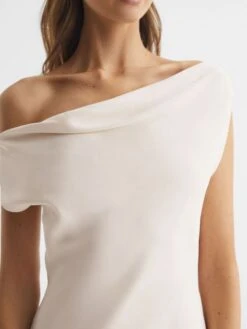 Reiss Ivory Loretta Off-The-Shoulder Maxi Dress -Reiss D57 997s4