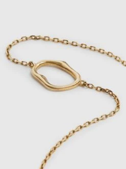 Reiss Gold Midnight Maria Black Bracelet -Reiss D62 358s3