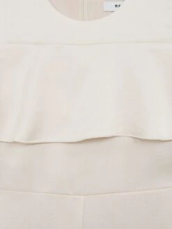 Reiss Ivory Henny Senior Off-The-Shoulder Jumpsuit -Reiss D70 155s6