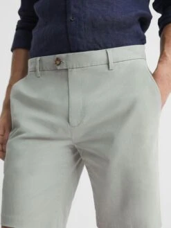 Reiss Soft Sage Wicket Modern Fit Chino Shorts -Reiss D76 855s4
