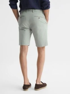 Reiss Soft Sage Wicket Modern Fit Chino Shorts -Reiss D76 855s5