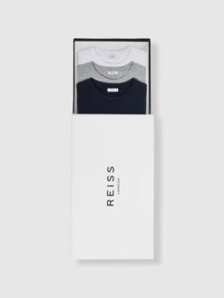 Reiss Multi Bless 3 Pack Crew Neck T-Shirts