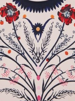 Reiss Ivory Ania Junior Floral Printed Dress -Reiss D89 702s7