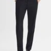 Reiss Black Hope Modern Fit Travel Trousers