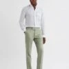 Reiss Apple Kin Slim Fit Linen Trousers