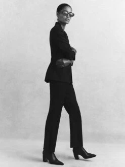 Reiss Black Haisley Petite Single Breasted Blazer -Reiss M84531s7