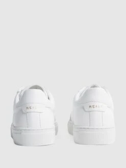 Reiss White Ashley Leather Trainers -Reiss M89 602s5
