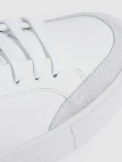 Reiss White Ashley Leather Trainers -Reiss M89 602s6