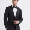 Reiss Black Poker Modern Fit Performance Dinner Jacket